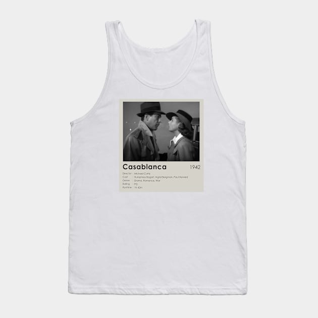 casablanca best scene Tank Top by OlkiaArt